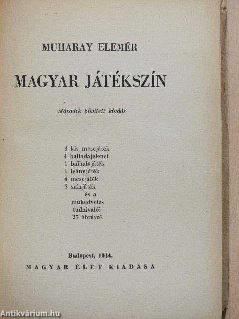Magyar játékszín