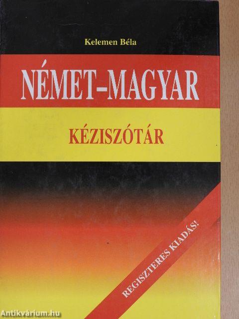 Német-magyar kéziszótár