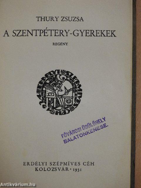 A Szentpétery-gyerekek