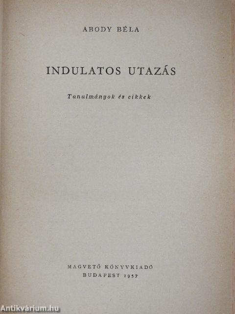 Indulatos utazás