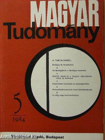 Magyar Tudomány 1984. május
