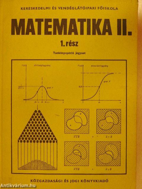 Matematika II/1.