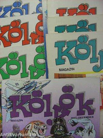 Kölyök Magazin 1987. (nem teljes évfolyam)