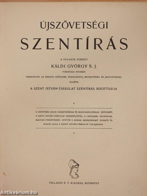 Újszövetségi Szentírás