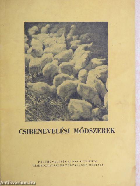 Csibenevelési módszerek