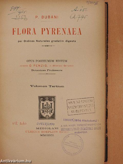 Flora Pyrenaea III.