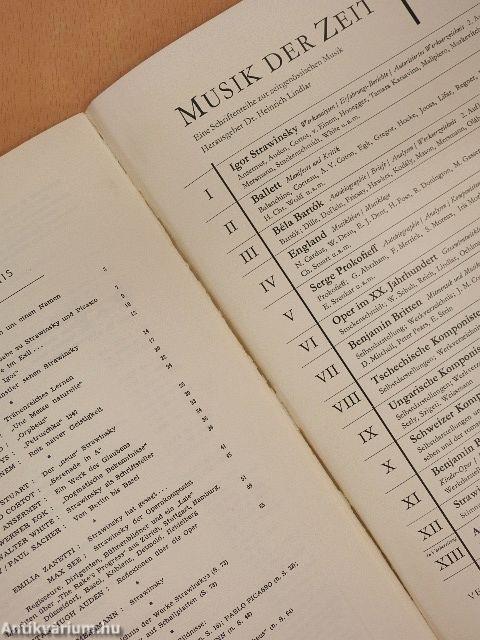 Musik der Zeit I.