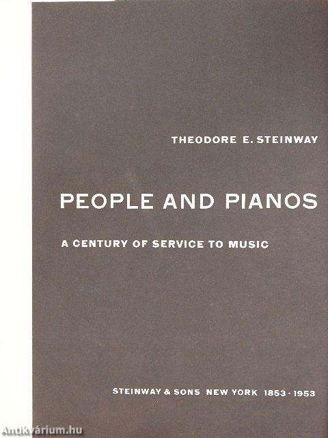 People and pianos