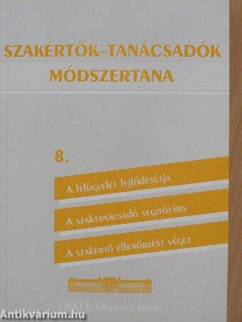 Szakértők-tanácsadók módszertana 8.