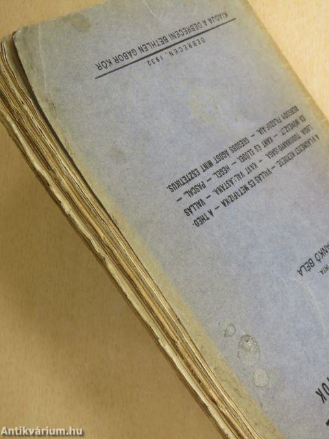 A világnézet kérdése és más tanulmányok