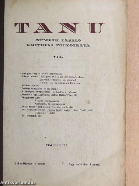 Tanu 1934. február