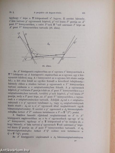 A geometria alapjairól I-II.