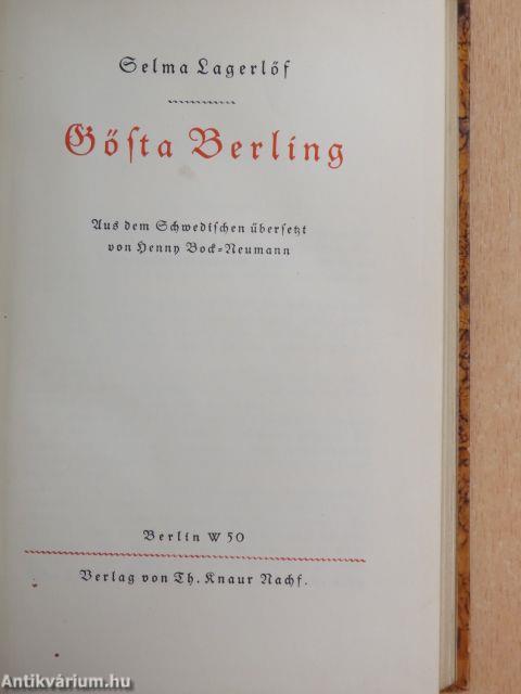 Gösta Berling (gótbetűs)