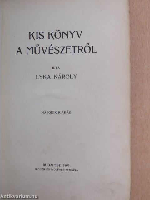 Kis könyv a művészetről