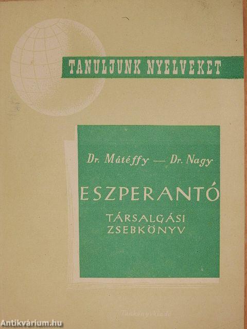 Eszperantó társalgási zsebkönyv