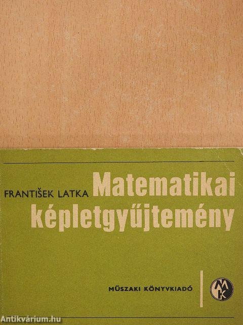 Matematikai képletgyűjtemény