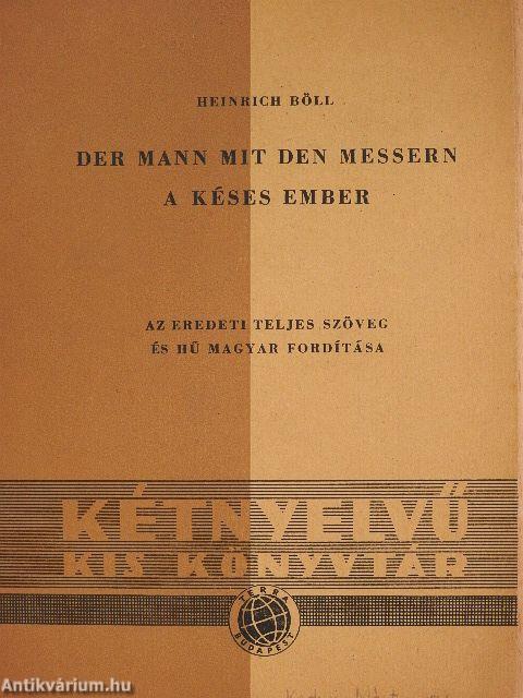 A késes ember