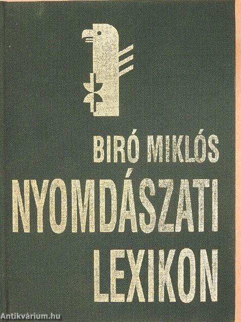 Nyomdászati Lexikon