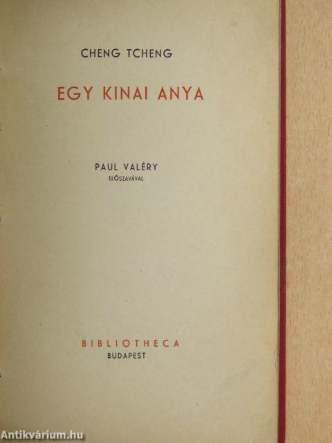 Egy kinai anya