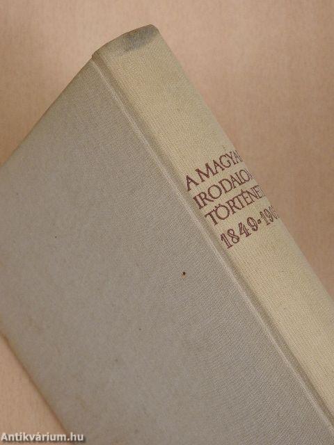 A magyar irodalom története I-III.