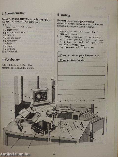 English in Perspective - Workbook 1.