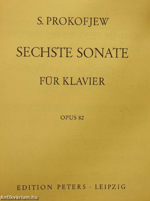 Sechste Sonate für Klavier