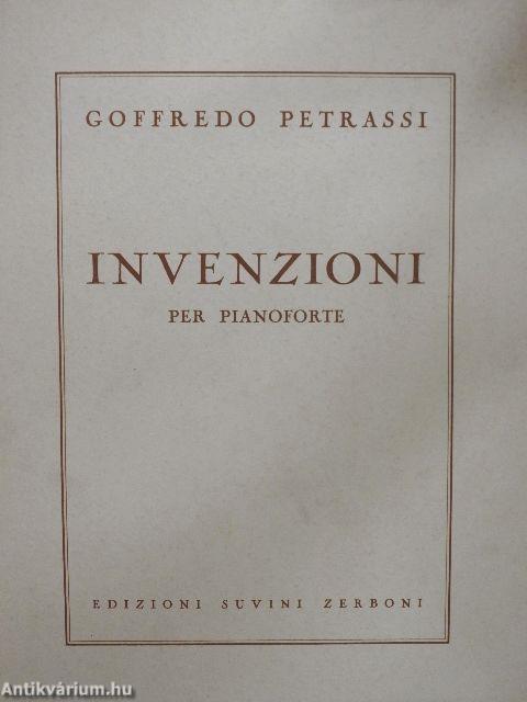 Invenzioni per pianoforte