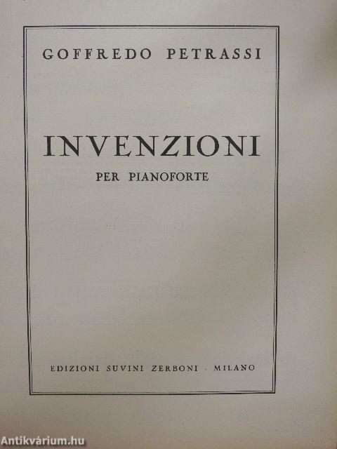 Invenzioni per pianoforte