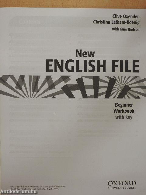 New English File - Beginner - Workbook with key - CD-vel