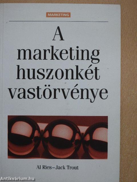 A marketing huszonkét vastörvénye