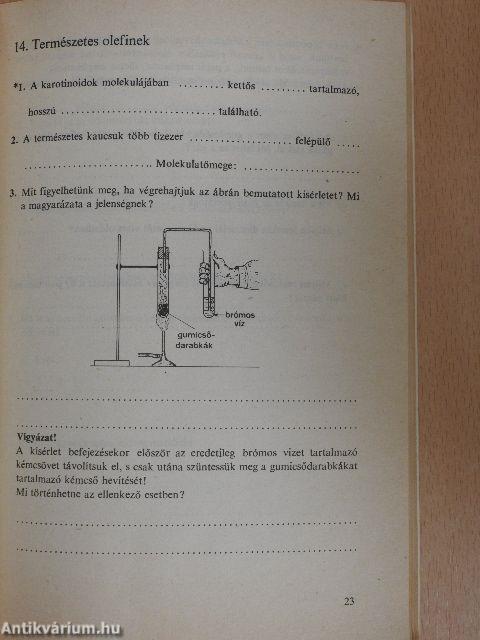 Kémia munkafüzet II.