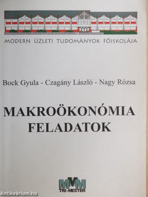 Makroökonómia feladatok