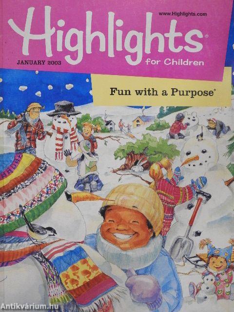 Highlights for Children January 2003