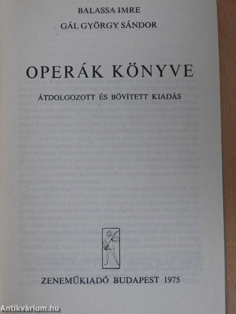 Operák könyve