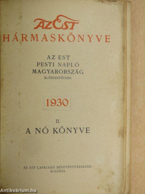 Az Est hármaskönyve 1930. II.