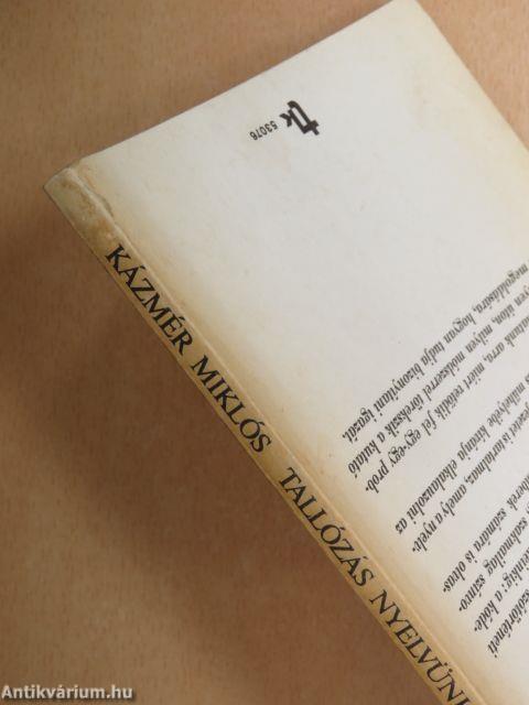 Tallózás nyelvünk történetében