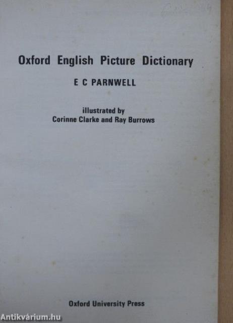 Oxford English Picture Dictionary