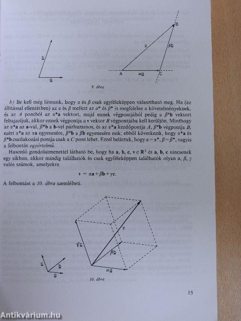 Vektorgeometria és lineáris algebra