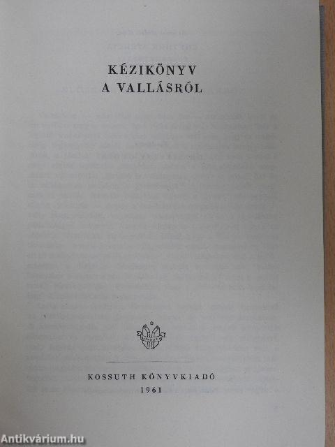 Kézikönyv a vallásról