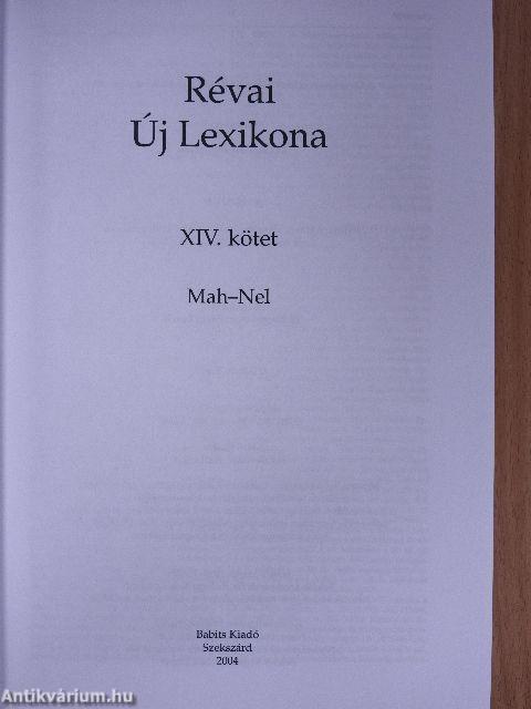 Révai új lexikona 14. (töredék)