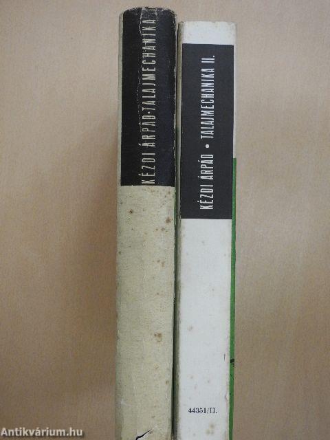 Talajmechanika I-II.