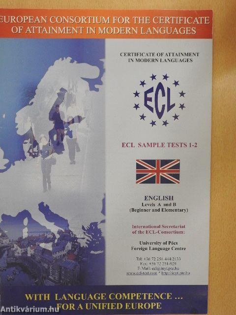ECL Sample tests 1-2