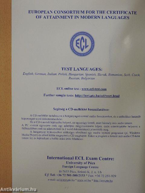 ECL Sample tests 1-2