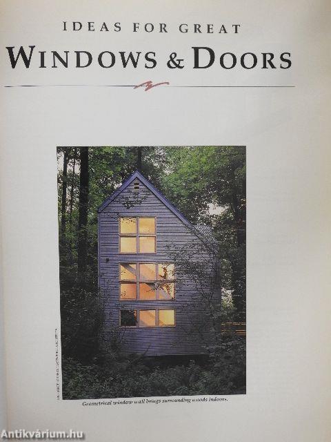 Ideas for Great Windows & Doors