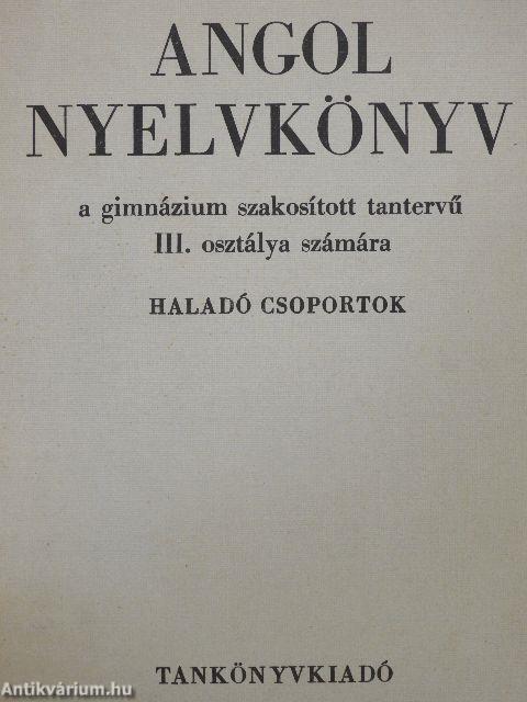 Angol nyelvkönyv III.