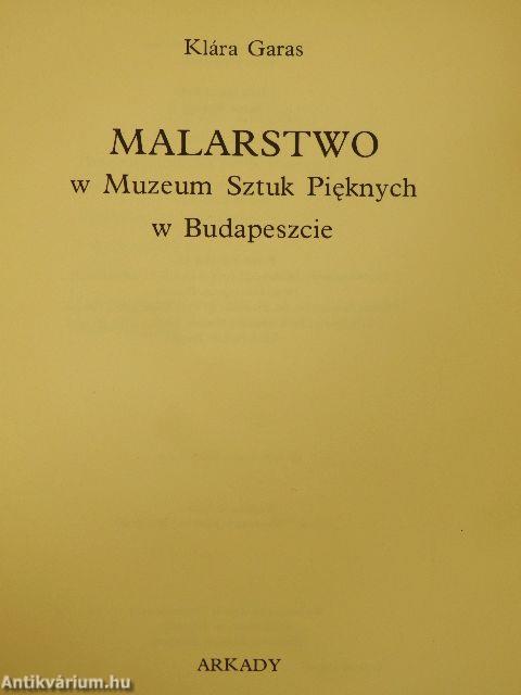 Malarstwo w Muzeum Sztuk Pięknych w Budapeszcie