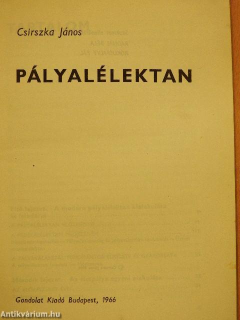 Pályalélektan