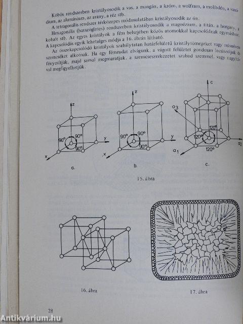Szakmai alapismeretek a műszaki szakközépiskolák I. osztálya számára/Anyag- és gyártásismeret (mechanikai, villamos, vegyészeti és biomechanikai szakcsoport)