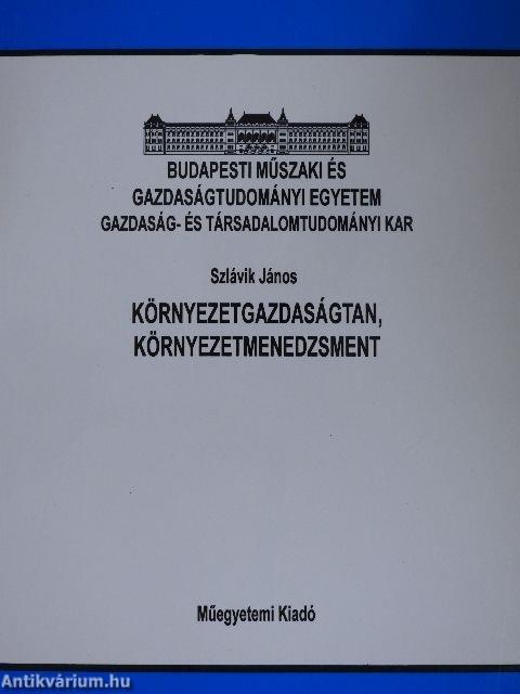 Környezetgazdaságtan, környezetmenedzsment