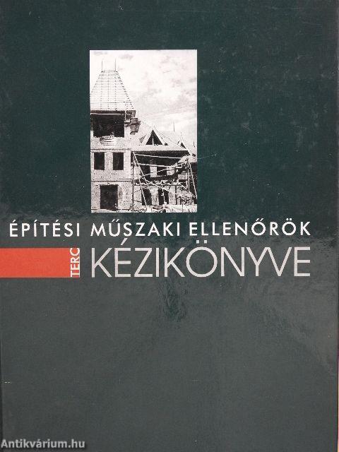 Építési műszaki ellenőrök kézikönyve